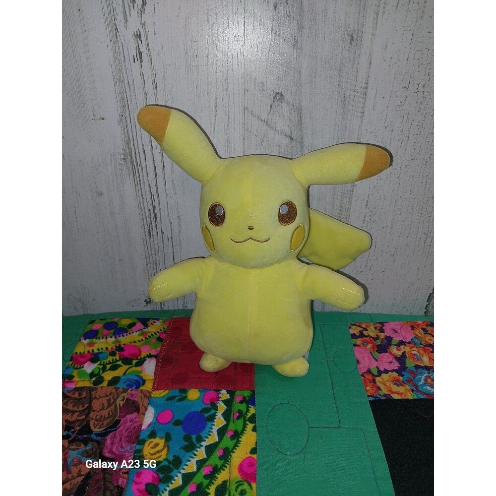 2021 Pokemon Select Shiny Pikachu Plush Wicked Cool Toys 8"